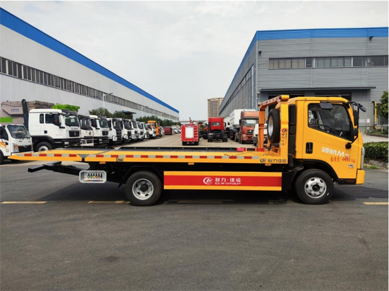 國六福田領航藍牌清障車